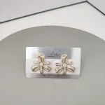 Bow Stone Earrings - Image 3