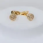 Gold Ball Cufflinks
