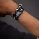 Black Wrap Bracelet