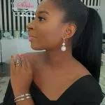 Stone Ball Earring - Image 3