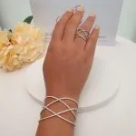 Stone Lace Bangle - Image 4