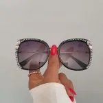 Crystal Frame Sunglasses - Image 11