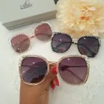 Crystal Frame Sunglasses - Image 4