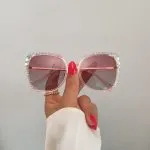 Crystal Frame Sunglasses - Image 2