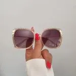 Crystal Frame Sunglasses - Image 6