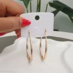 Rosegold Multi Earring