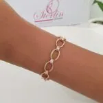 Interlock Gold Bracelet - Image 2