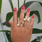 Gold Leaf Ring - Image 2