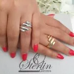 Jagged Wrap Ring