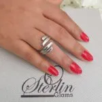 Jagged Wrap Ring - Image 3