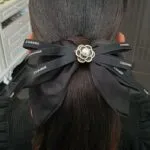 Layered Bow Hair Clip - Image 2