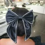 Blinged Bow Hair Clip - Image 2