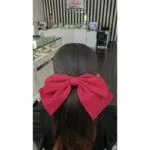 Stoned Bow Hair Clip - Image 2