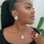 Stone Pearl Blossom Set