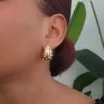 Stunning Crystal Earring - Image 3
