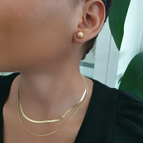 Gold 2Lines Necklace