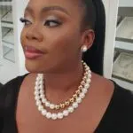 2Tone Pearl Necklace - Image 2