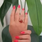 Gold Emerald Ring - Image 2