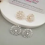 Pearl Cluster Earring