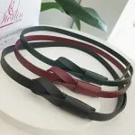 Adjustable Leather Belt