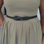 Adjustable Leather Belt - Image 3