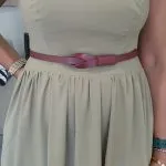 Adjustable Leather Belt - Image 5