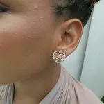 Saturn Stone Earring