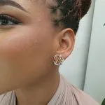 Saturn Stone Earring - Image 2