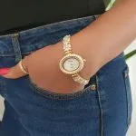 Oval Stoned Watch - Image 6