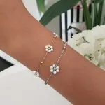 Petal Pearl Bracelet