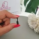 Black Silver Band Ring