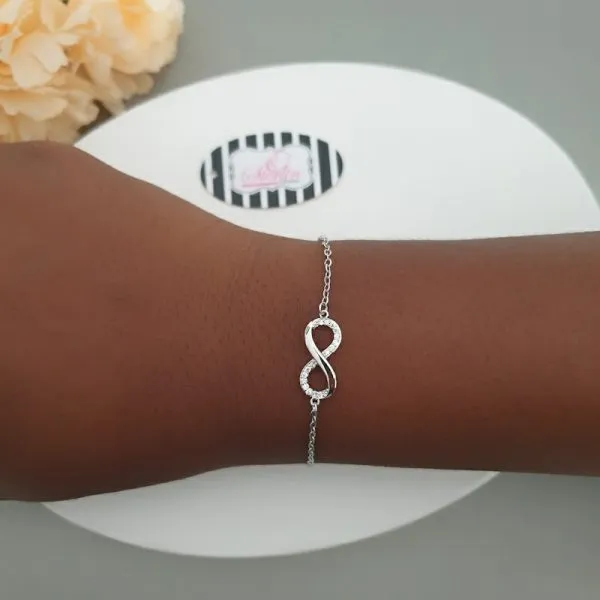 Silver Infinity Bracelet