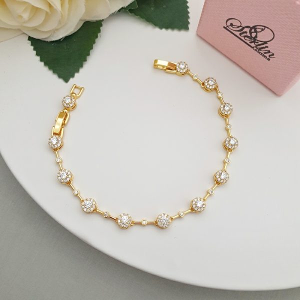 Gold Stone Bracelet