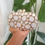 Gold Seashell Clutch - Image 2