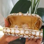 Gold Seashell Clutch - Image 3