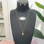 Gold Ball Necklace - Image 3