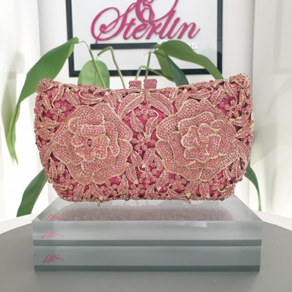 Radiant Stone Clutch