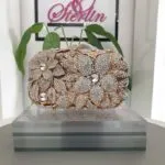 Gold Stone Clutch