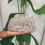 Gold Stone Clutch
