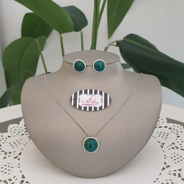 2Piece Emerald Moon Set