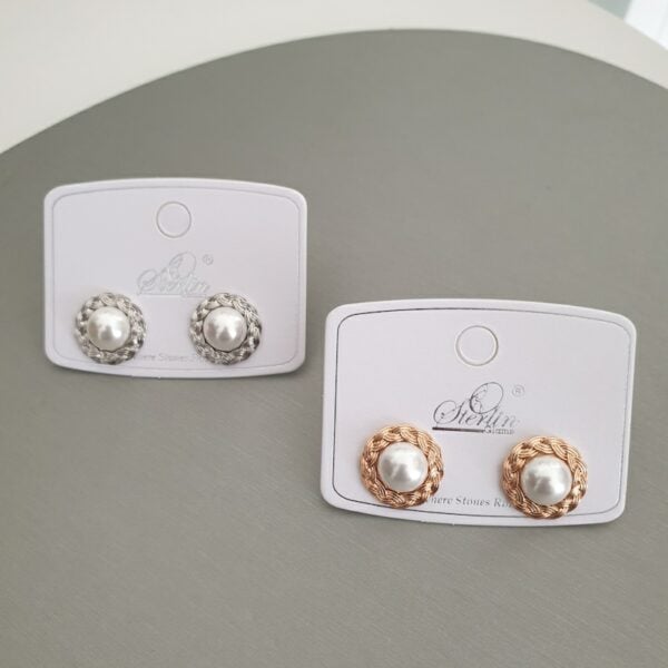 Pearl Braided Stud