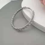 Swirl Loop Bangle - Image 3