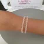 Elasticated Stone Bead Bracelet - Image 7