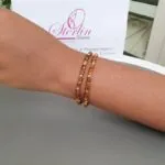 Stoned Elasticated Bead Bracelet - Image 6
