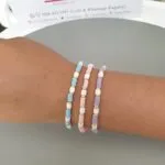 Elasticated Disc Bracelet