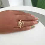 Stone Halo Ring - Image 2