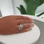Stone Halo Ring - Image 3