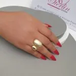Duo Rough & Shiny Ring - Image 2