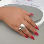 Duo Rough & Shiny Ring - Image 3
