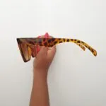 Leopard Rimmed Sunglasses - Image 2
